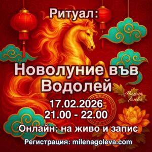 ❤️ Ритуал Новолуние във Водолей – Огнено Активиране на Новата Реалност